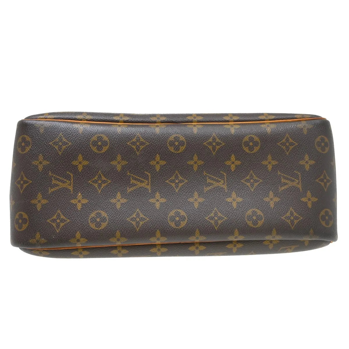 Louis Vuitton Deauville Monogram Canvas Brown Canvas Handbag (Pre-Owned)