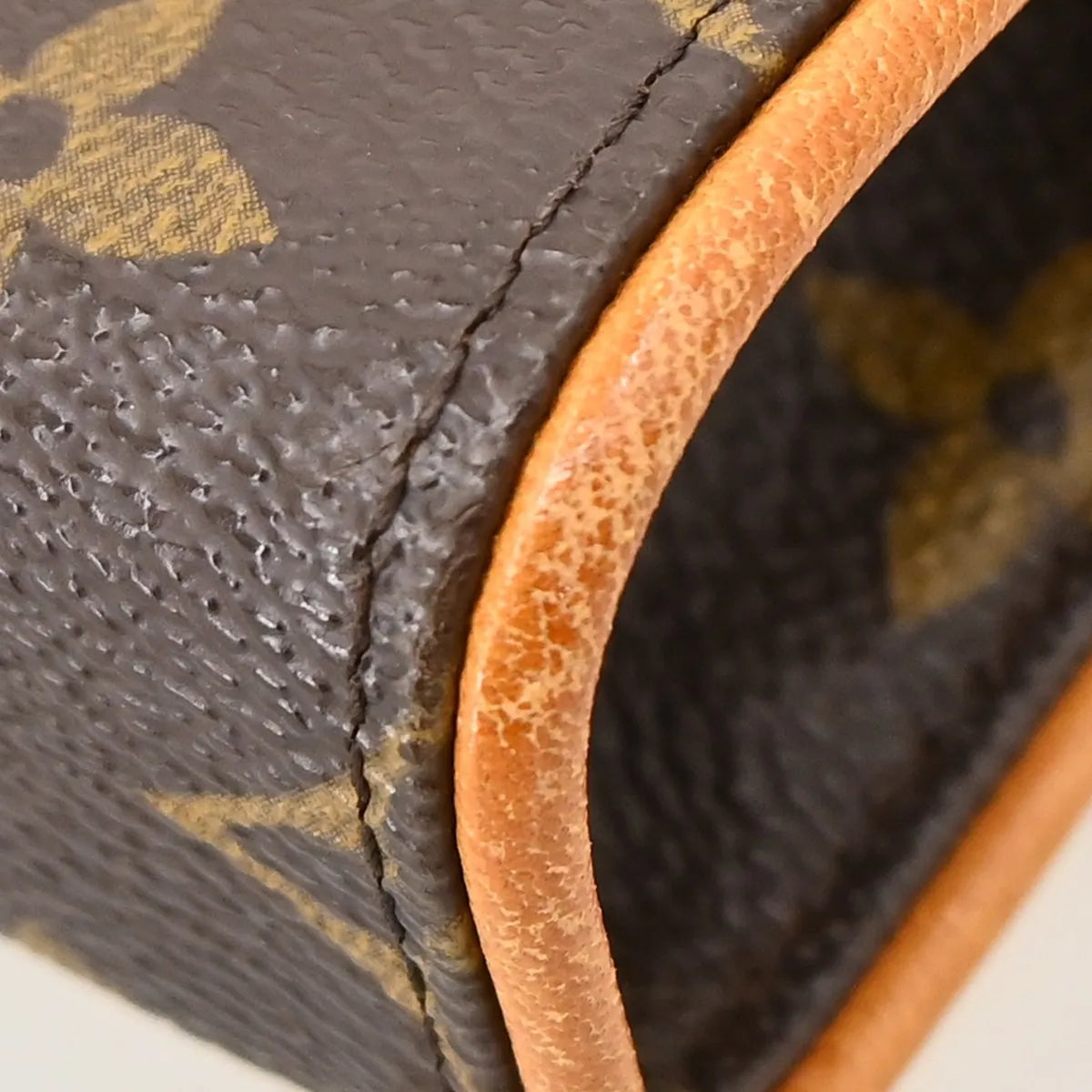 Louis Vuitton Florentine Waist Monogram Canvas Brown Canvas Clutche & Pouche Bag (Pre-Owned)
