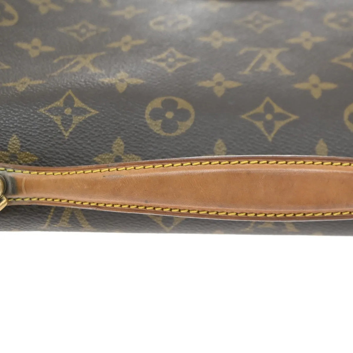 Louis Vuitton Beverly Monogram Canvas Brown Canvas Briefcase Bag (Pre-Owned)