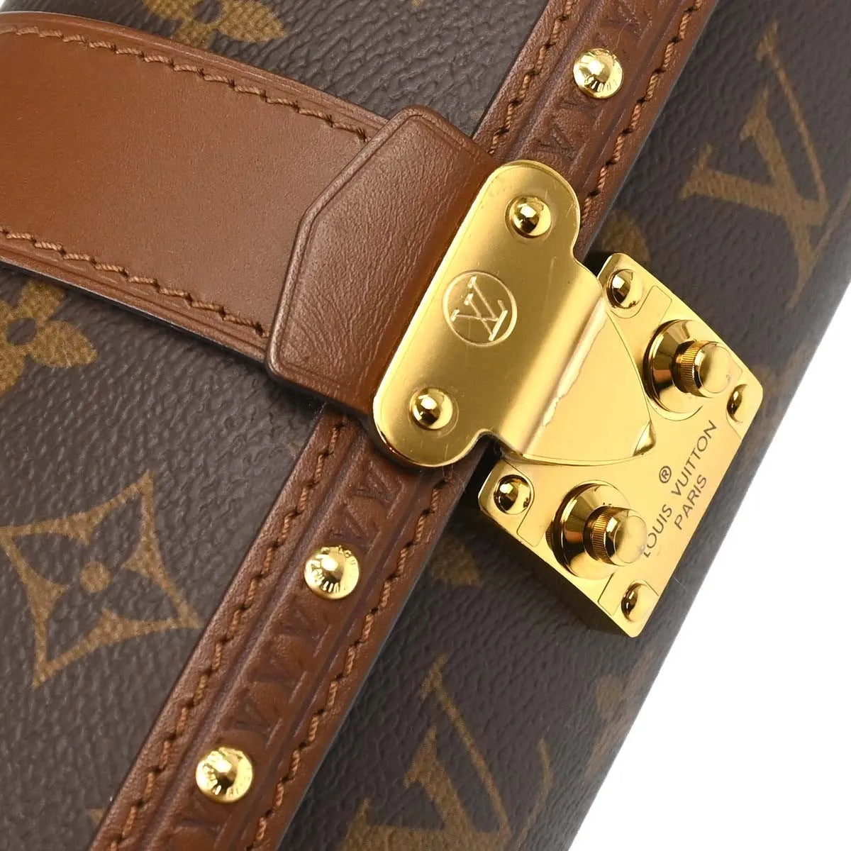 Louis Vuitton Papillon Trunk Monogram Canvas Brown Canvas Shoulder Bag Bag (Pre-Owned)