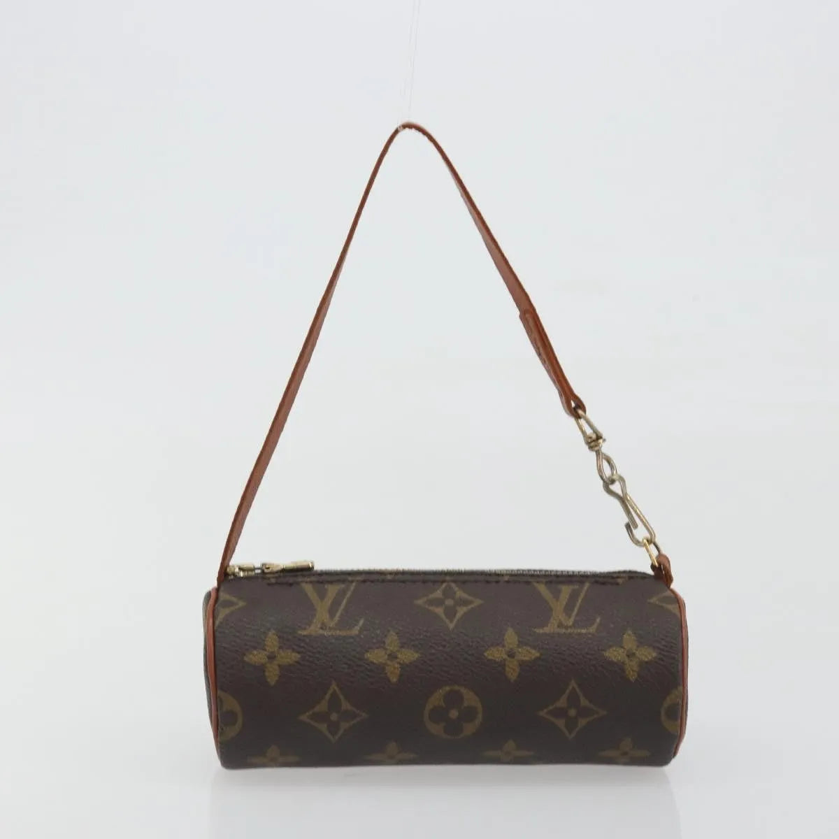 Louis Vuitton Papillon Monogram Brown Canvas Handbag (Pre-Owned)