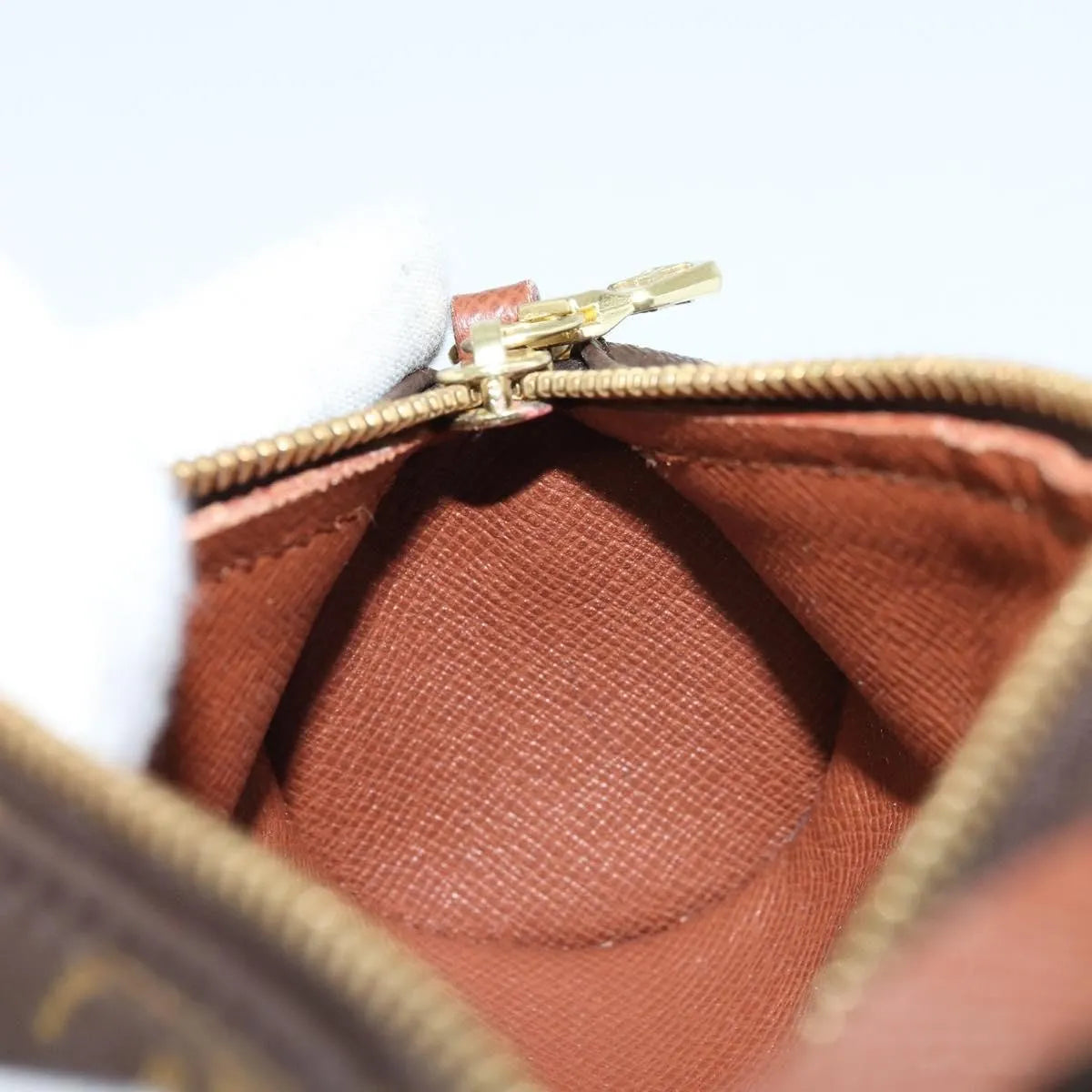 Louis Vuitton Papillon Pochette Monogram Canvas Brown Canvas Clutche & Pouche Bag (Pre-Owned)