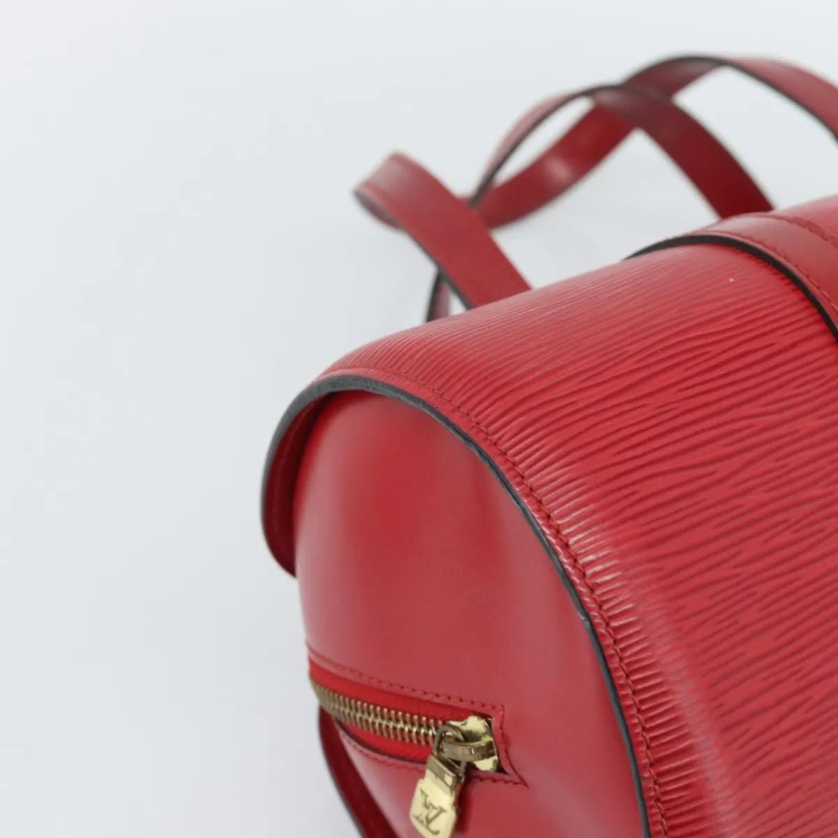 Louis Vuitton Soufflot Epi Leather Red Leather Handbag (Pre-Owned)