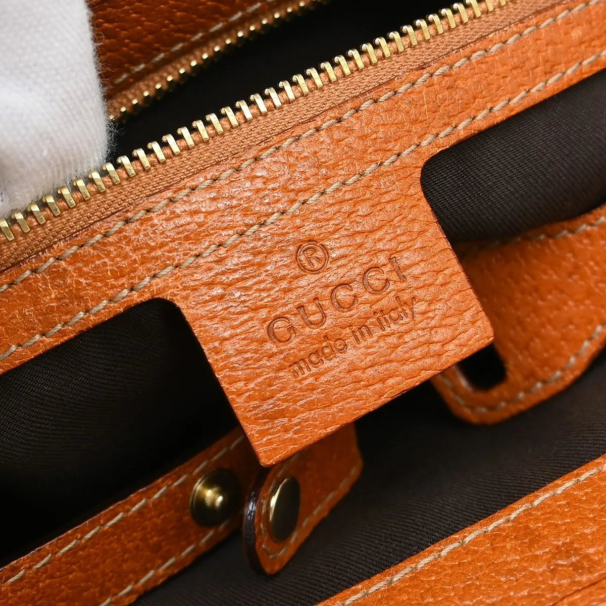 Gucci Gg Shoulder Bag Gg Matelasse Leather Beige Canvas Handbag (Pre-Owned)