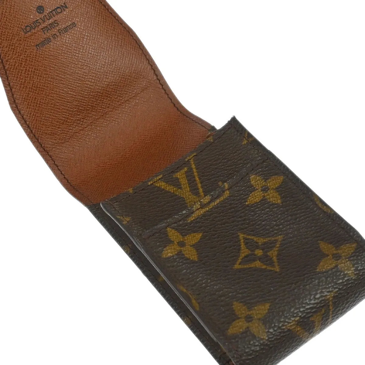 Louis Vuitton Cigarette Case Monogram Canvas Brown Canvas Clutche & Pouche Bag (Pre-Owned)