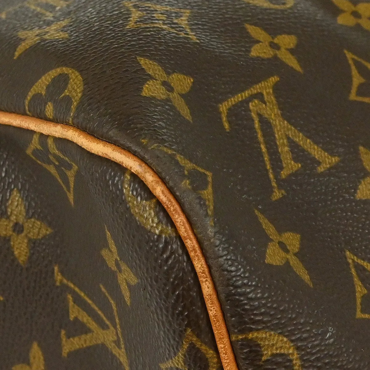 Louis Vuitton Keepall Monogram Canvas Brown Canvas Travel Bag Bag (Pre-Owned)