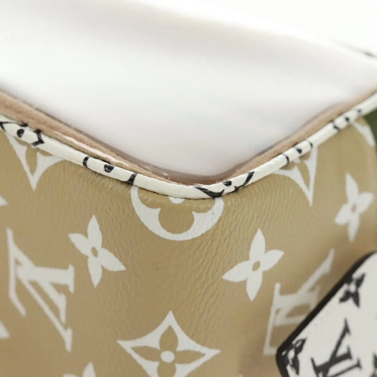 Louis Vuitton Beach Limited Edition Colored Monogram Giant Green Canvas Clutche & Pouche Bag (Pre-Owned)