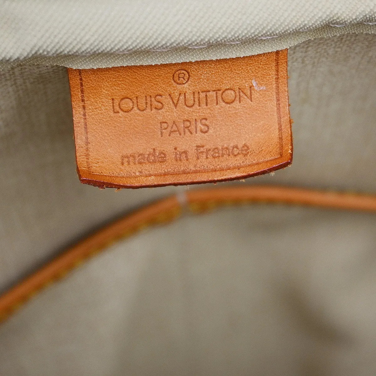 Louis Vuitton Deauville Monogram Canvas Brown Canvas Handbag (Pre-Owned)
