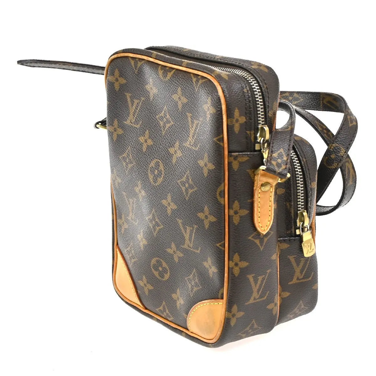 Louis Vuitton Amazone Monogram Canvas Brown Canvas Shoulder Bag Bag (Pre-Owned)