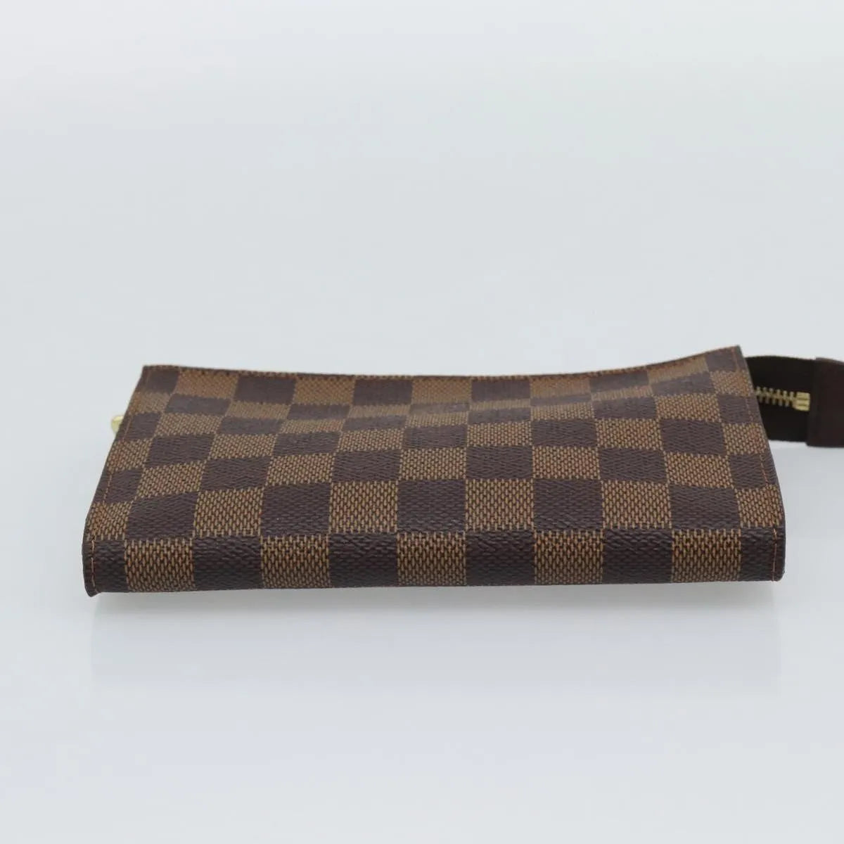 Louis Vuitton Marais Bucket Zip Damier Brown Canvas Clutche & Pouche Bag (Pre-Owned)