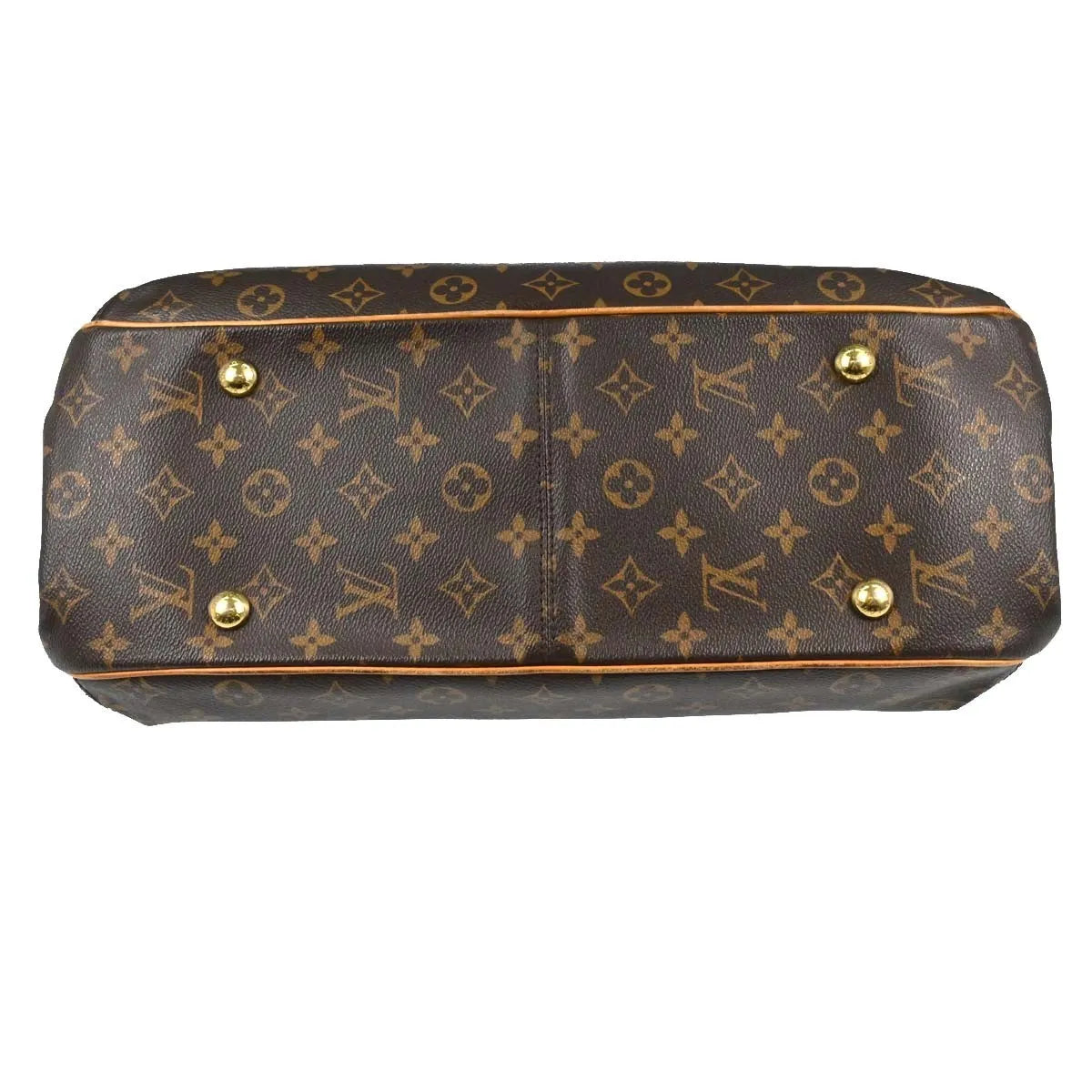 Louis Vuitton Griet Monogram Brown Canvas Handbag (Pre-Owned)