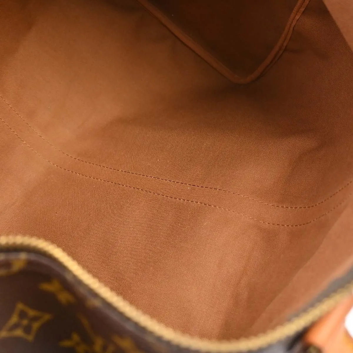 Louis Vuitton Keepall Monogram Canvas Brown Canvas Travel Bag Bag (Pre-Owned)