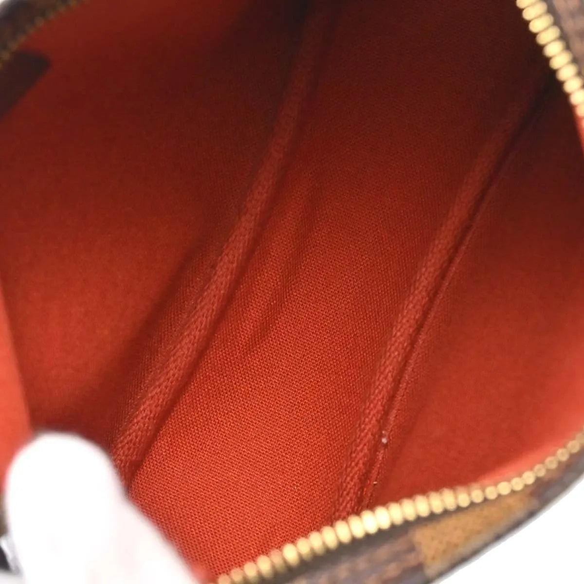 Louis Vuitton Trousse Make Up Damier Brown Canvas Clutche & Pouche Bag (Pre-Owned)