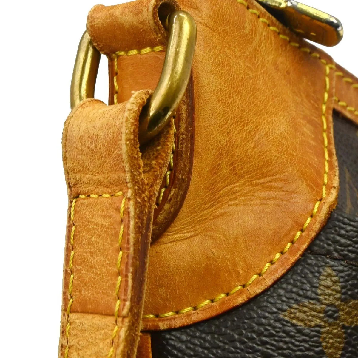 Louis Vuitton Odeon Monogram Canvas Brown Canvas Shoulder Bag Bag (Pre-Owned)