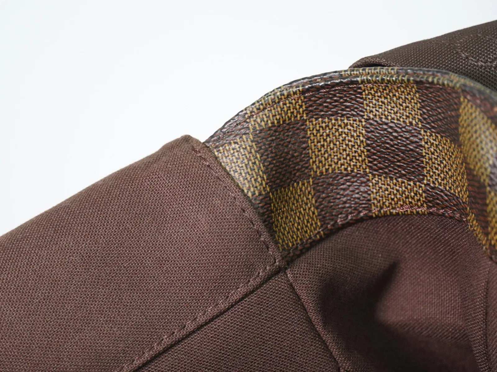 Louis Vuitton Bastille Damier Brown Canvas Shoulder Bag Bag (Pre-Owned)
