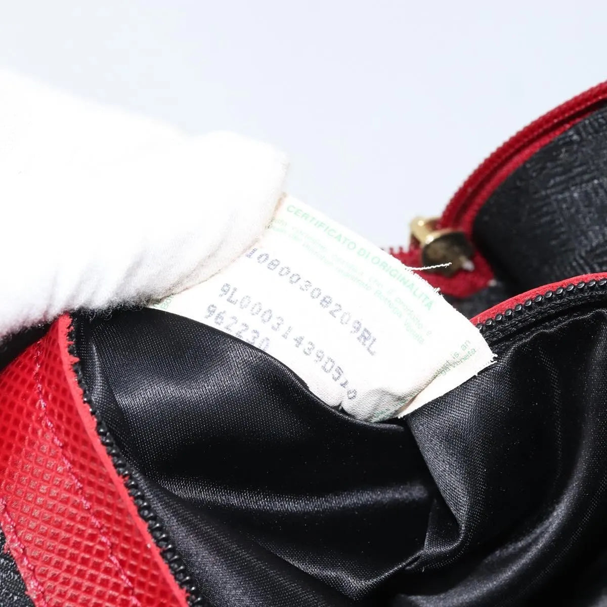 Bottega Veneta Vintage Leather Red Leather Handbag (Pre-Owned)
