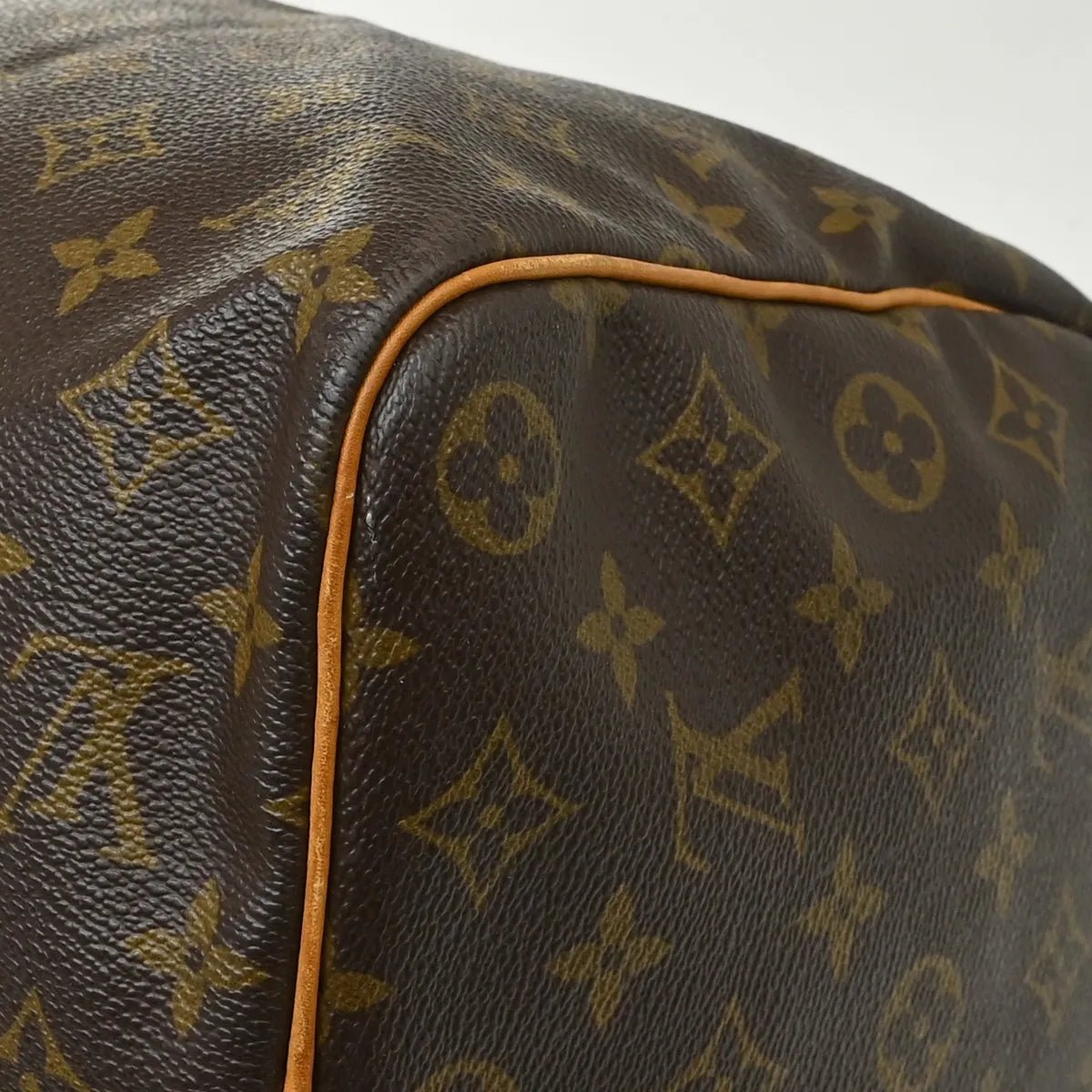 Louis Vuitton Keepall Monogram Canvas Brown Canvas Travel Bag Bag (Pre-Owned)