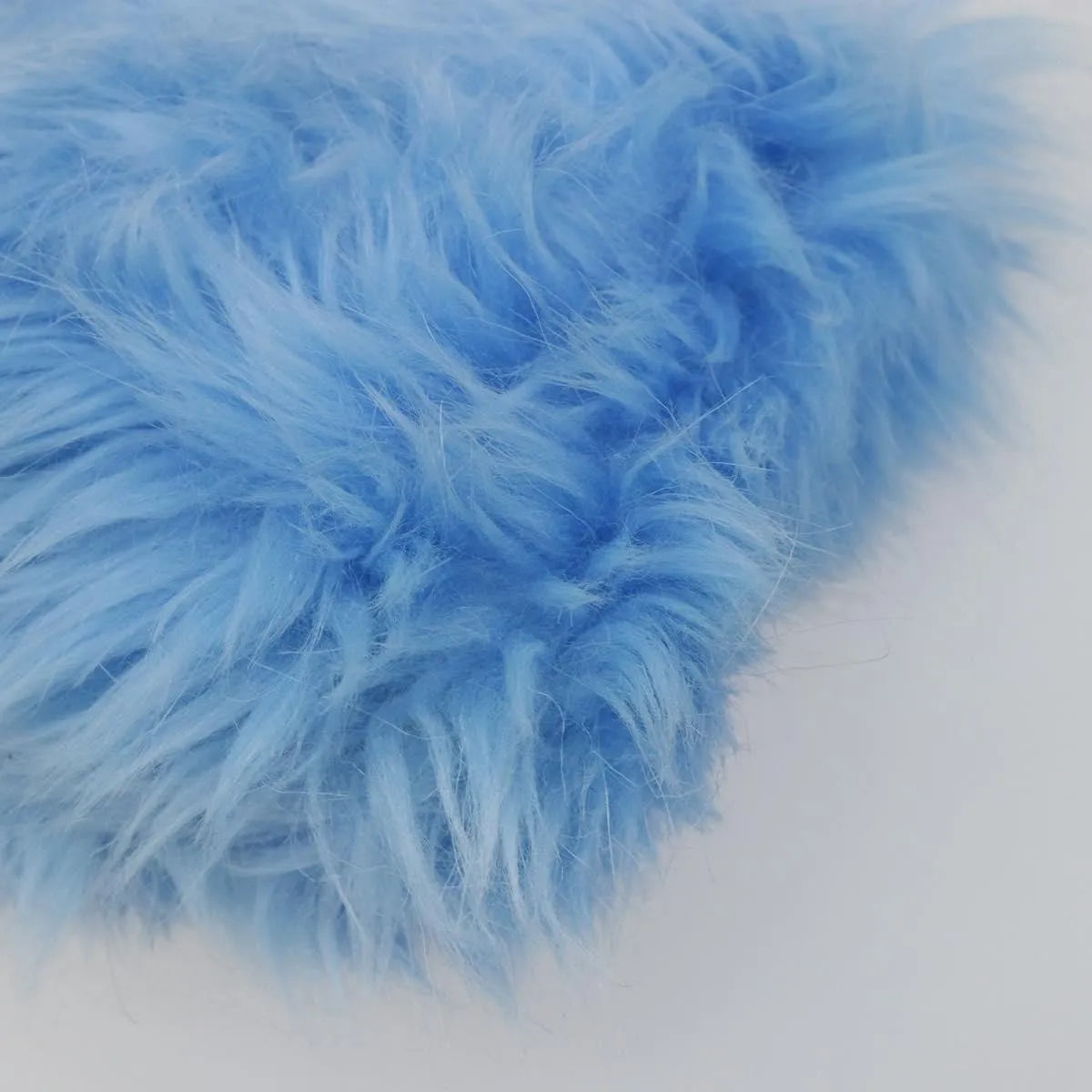Prada Clutch Faux Fur Blue Fur Clutche & Pouche Bag (Pre-Owned)