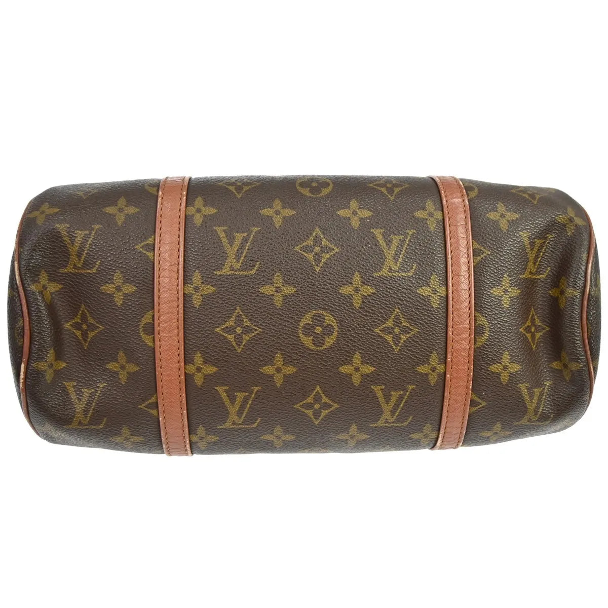 Louis Vuitton Papillon Handbag Monogram Canvas Brown Canvas Handbag (Pre-Owned)