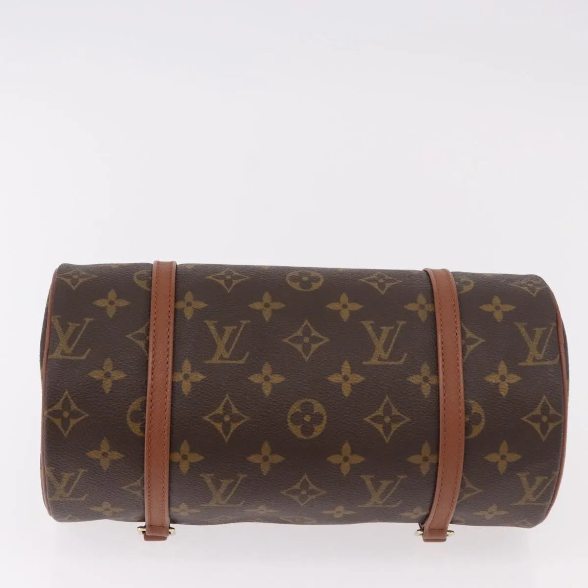 Louis Vuitton Papillon Monogram Canvas Brown Canvas Handbag (Pre-Owned)