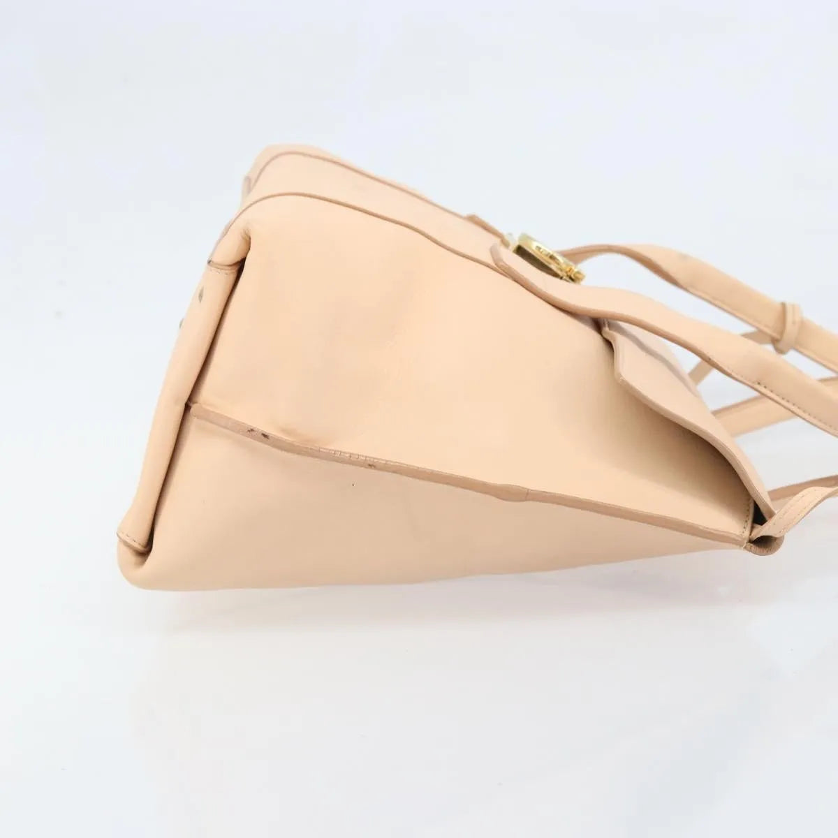 Salvatore Ferragamo Sookie Satchel Leather Pink Leather Handbag (Pre-Owned)