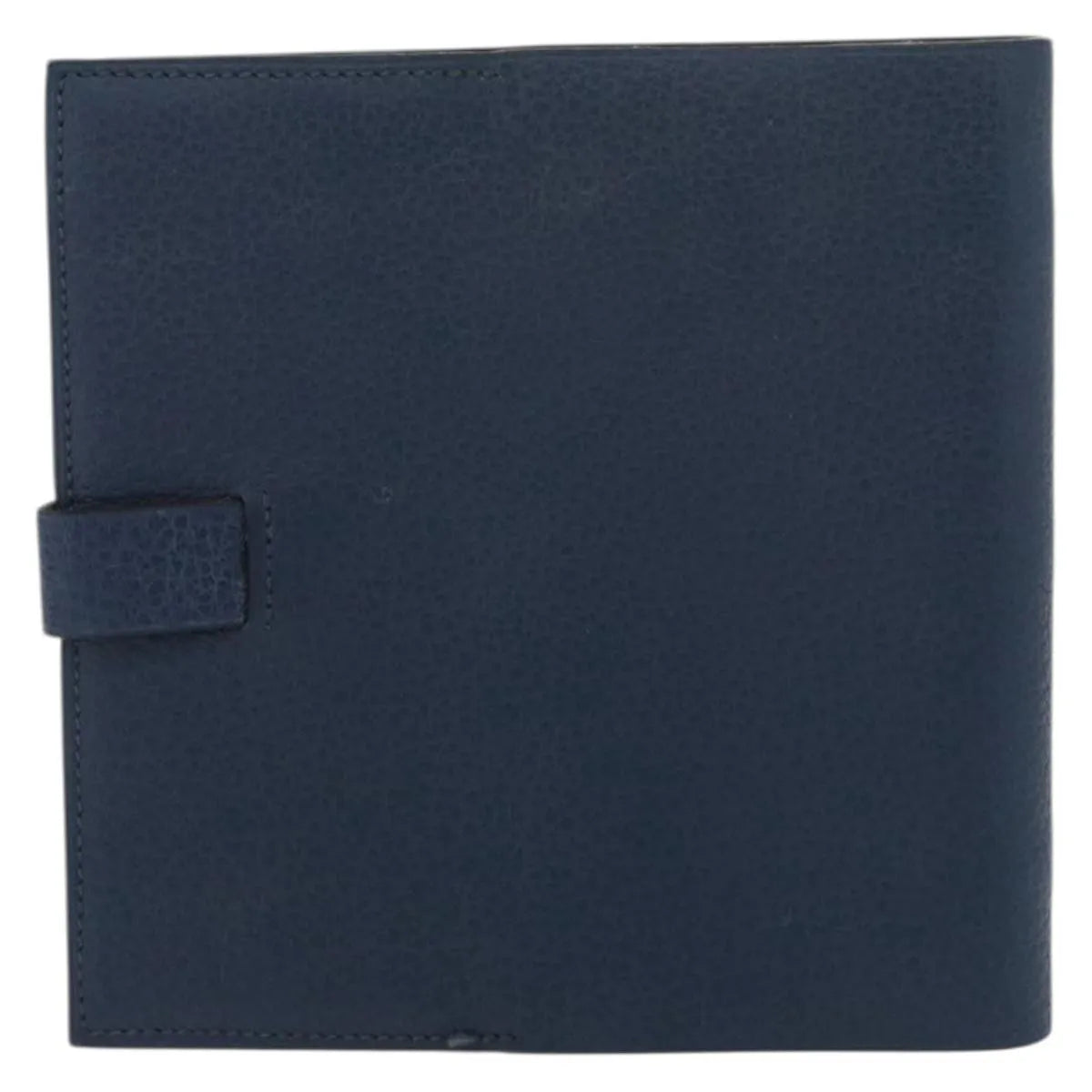 Hermes Agenda Cover Epsom Navy Leather Clutche & Pouche Bag (Pre-Owned)