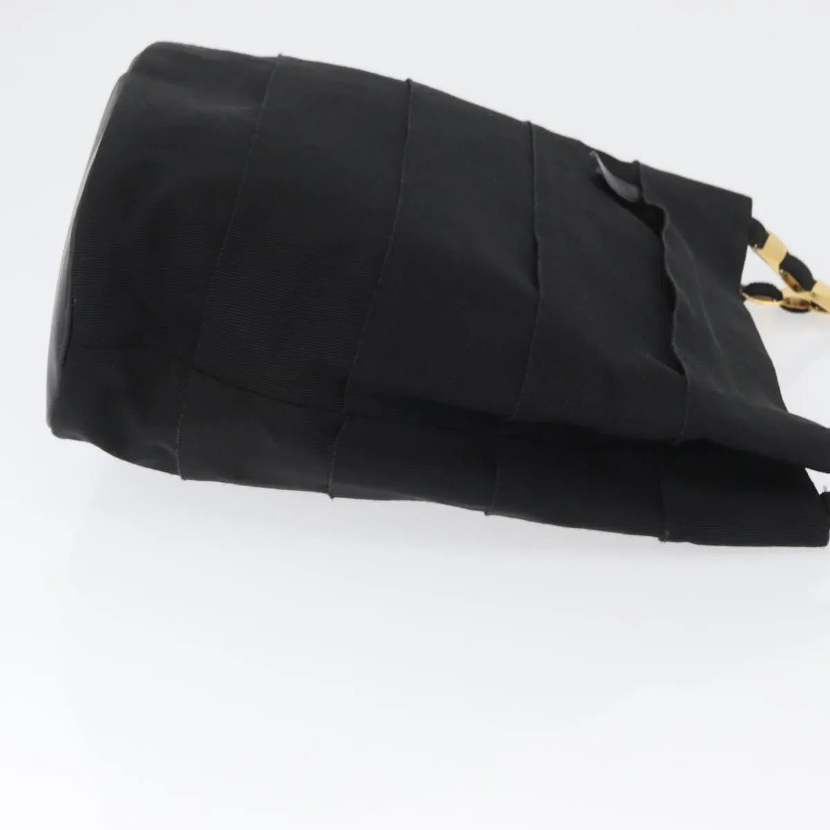 Salvatore Ferragamo Vala Nylon Black Nylon Shoulder Bag Bag (Pre-Owned)