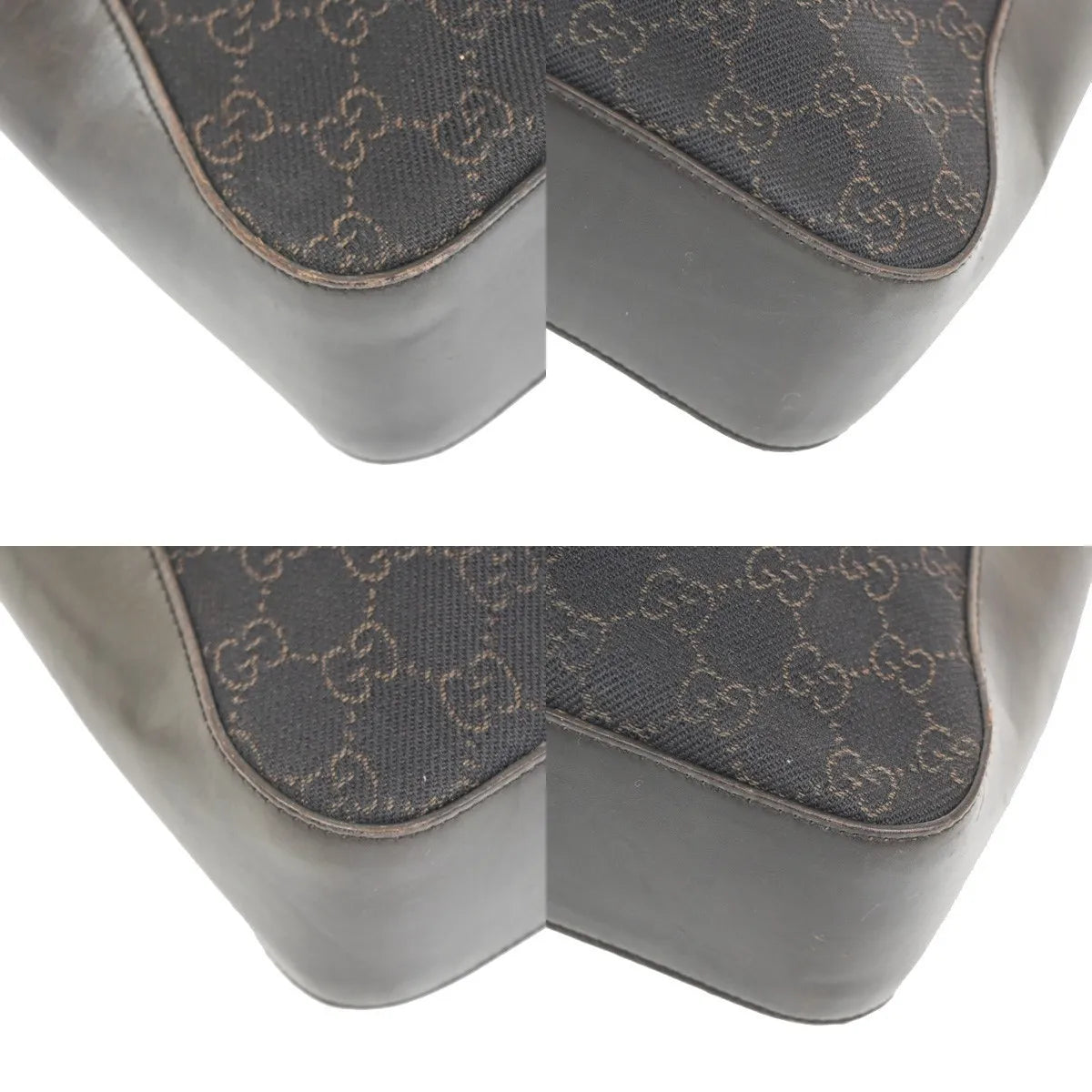 Gucci Vintage Gg Coated Canvas Brown Canvas Shoulder Bag Bag (Pre-Owned)