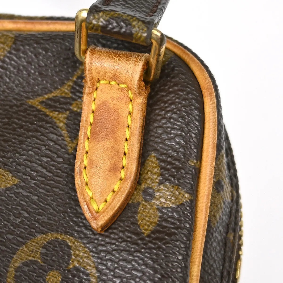Louis Vuitton Pochette Marly Bandouliere Monogram Canvas Brown Canvas Shoulder Bag Bag (Pre-Owned)