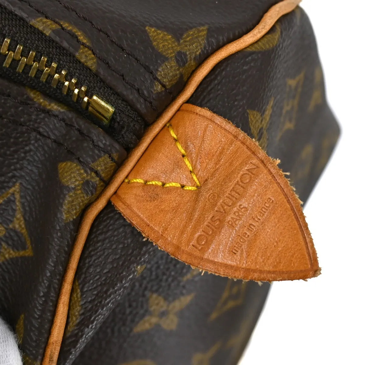 Louis Vuitton Keepall Bag Monogram Canvas Brown Canvas Travel Bag Bag (Pre-Owned)