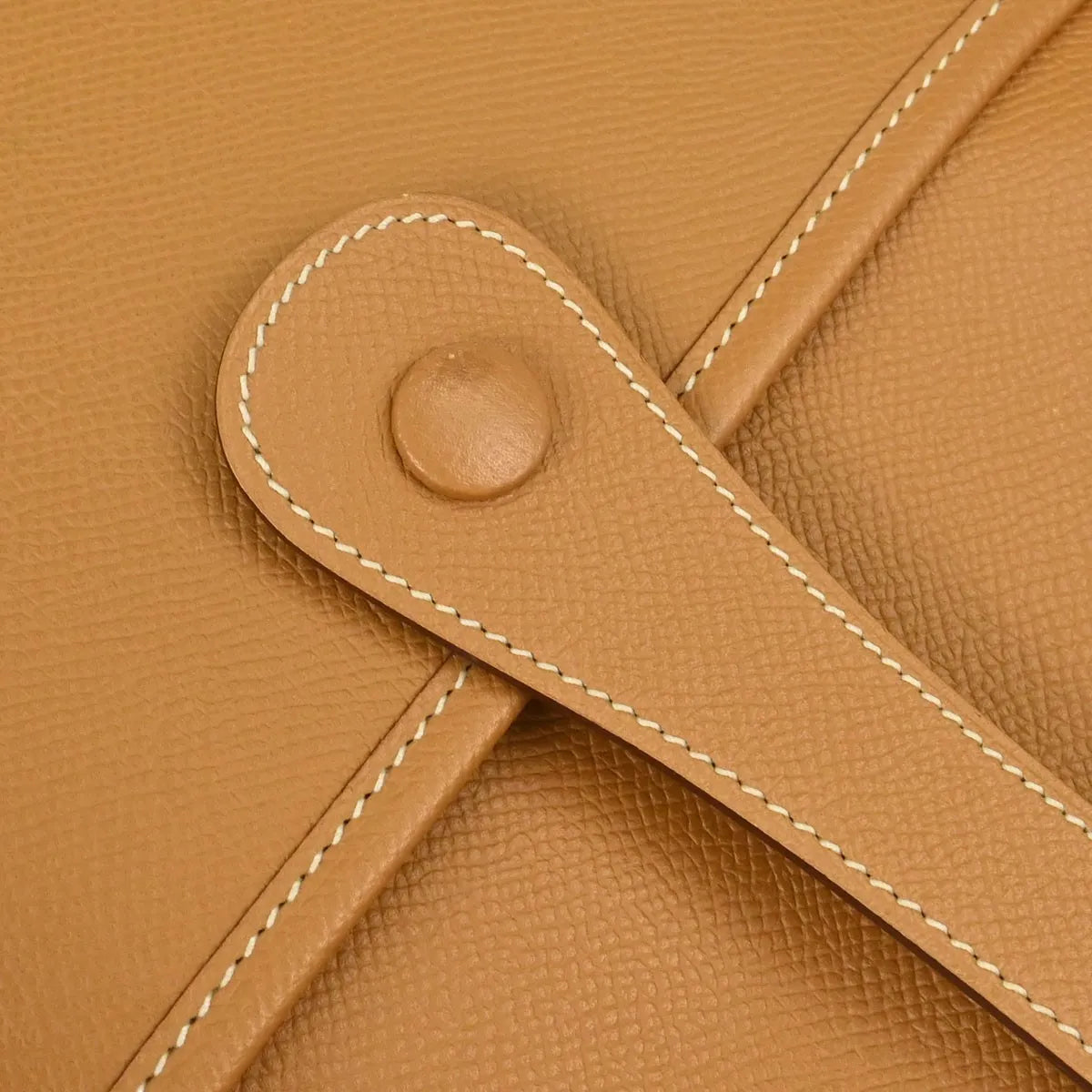 Hermes Evelyne Bag Gen Ii Epsom Brown Leather Shoulder Bag Bag (Pre-Owned)