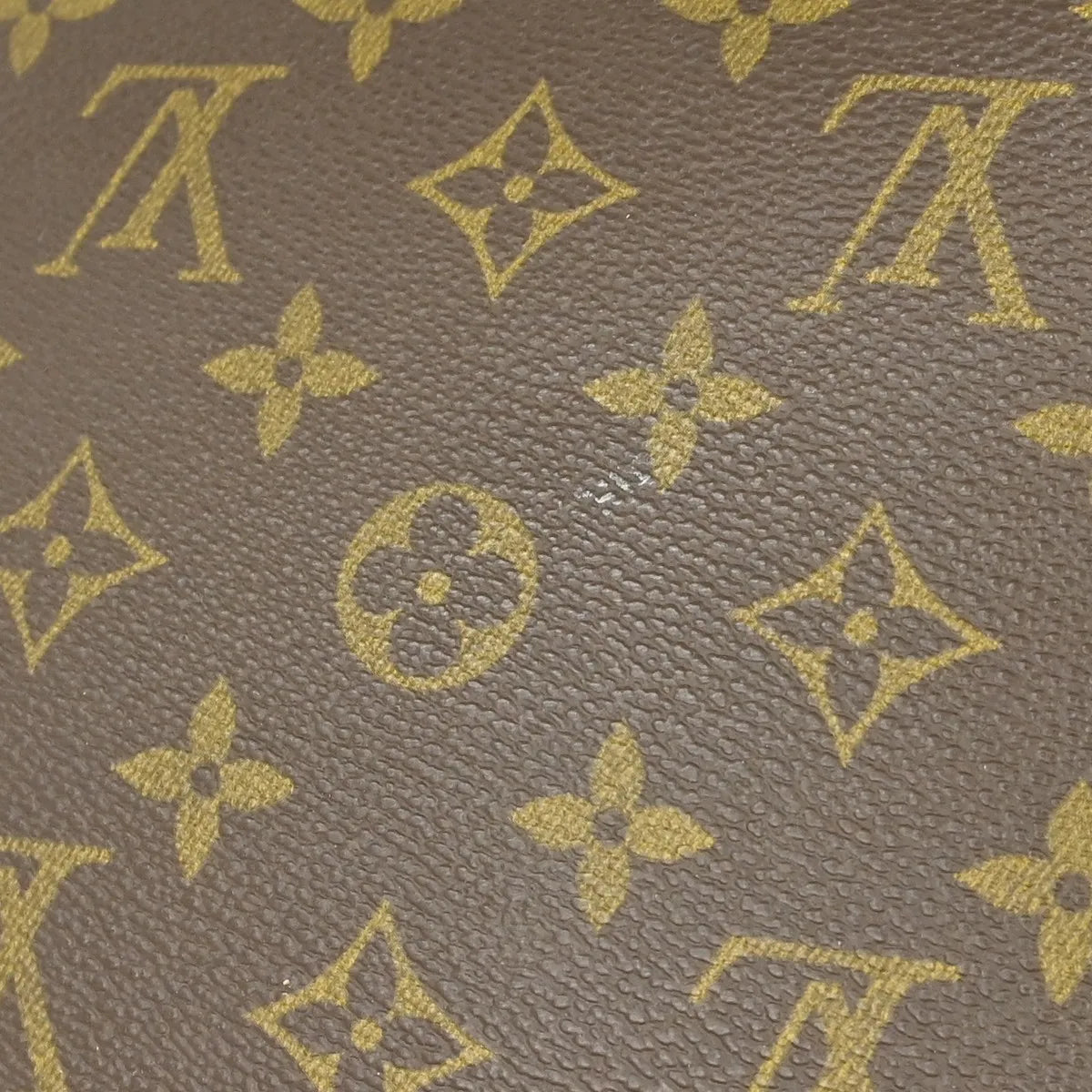 Louis Vuitton Alma Handbag Monogram Canvas Brown Canvas Handbag (Pre-Owned)