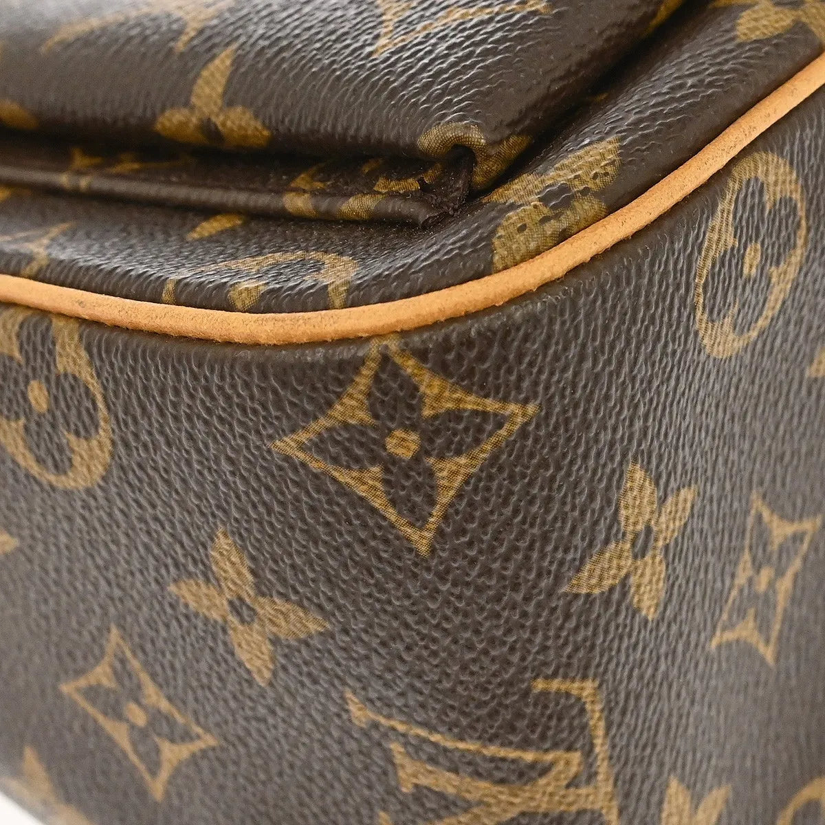 Louis Vuitton Viva Cite Monogram Canvas Brown Canvas Shoulder Bag Bag (Pre-Owned)