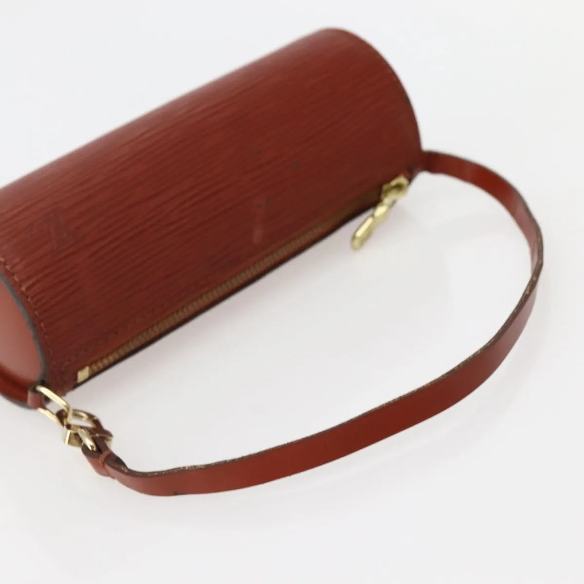 Louis Vuitton Soufflot Pochette Epi Leather Brown Leather Clutche & Pouche Bag (Pre-Owned)