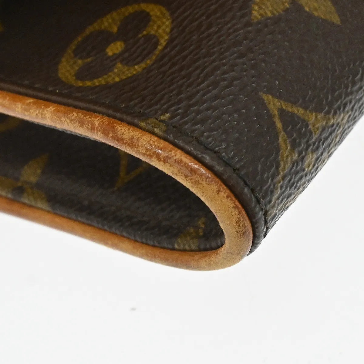 Louis Vuitton Twin Monogram Canvas Brown Canvas Clutche & Pouche Bag (Pre-Owned)