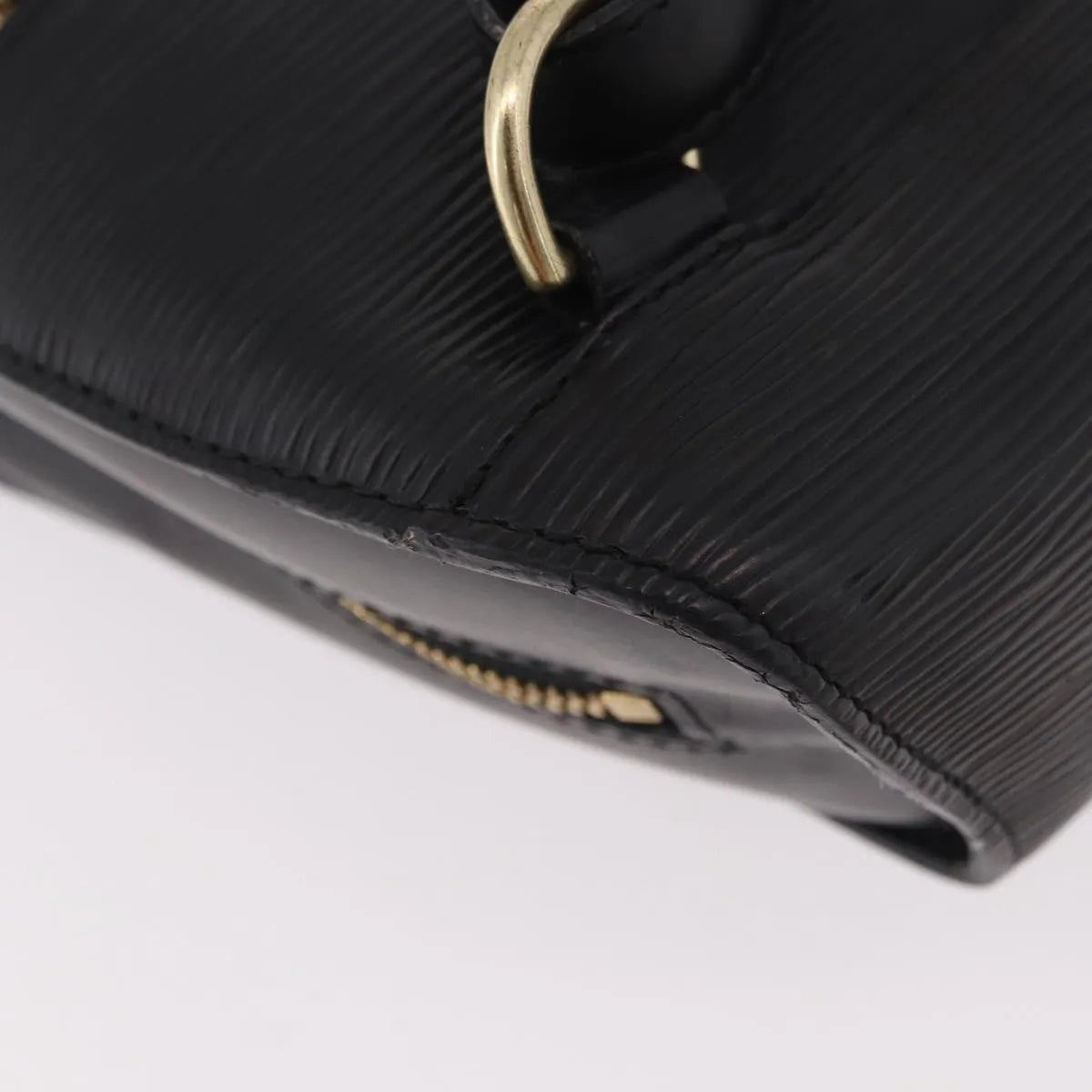 Louis Vuitton Mabillon Epi Leather Black Leather Backpack Bag (Pre-Owned)