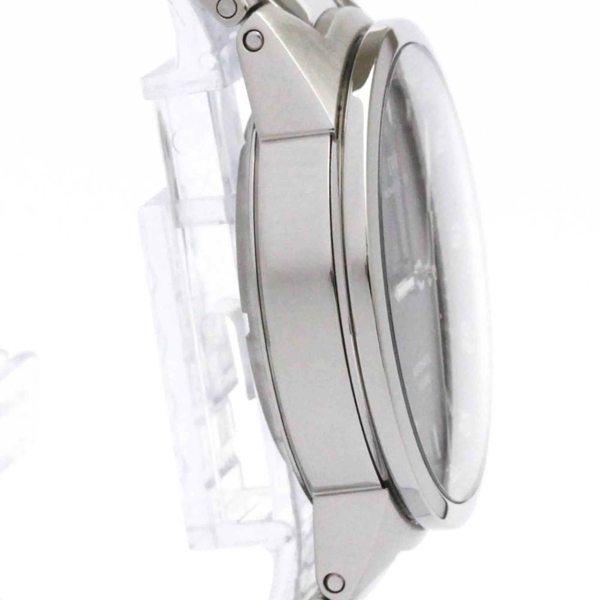 Iwc Schaffhausen Gst Automatic Alarm Stainless Steel Watch (Pre-Owned)