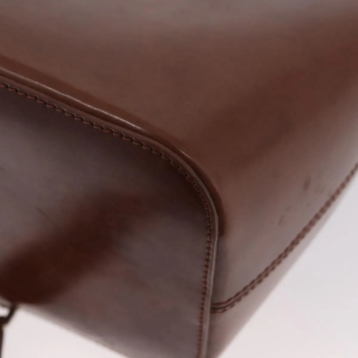 Cartier Panthère Shoulder Patent Leather Brown Leather Shoulder Bag Bag (Pre-Owned)