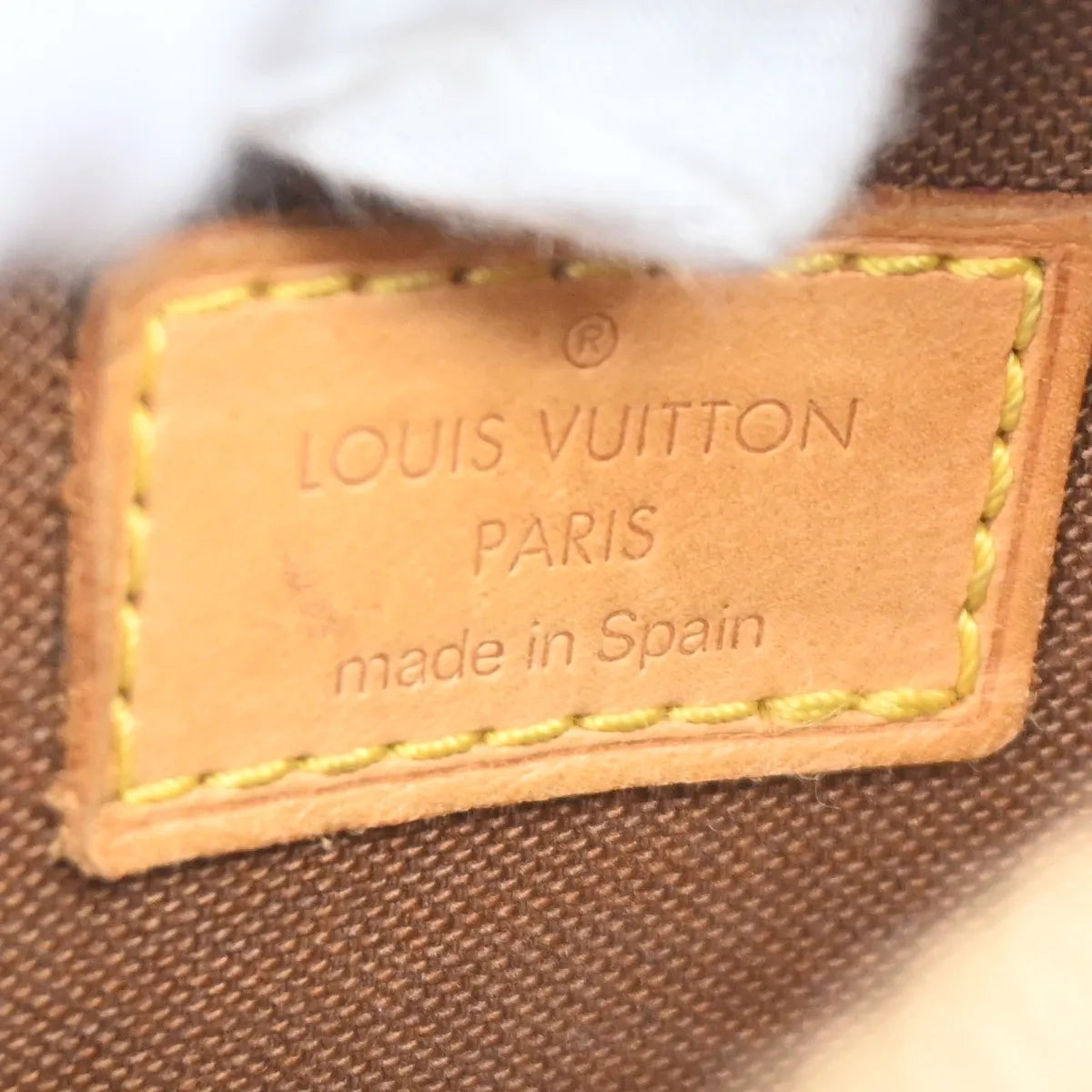 Louis Vuitton Pochette Gange Monogram Canvas Brown Canvas Clutche & Pouche Bag (Pre-Owned)