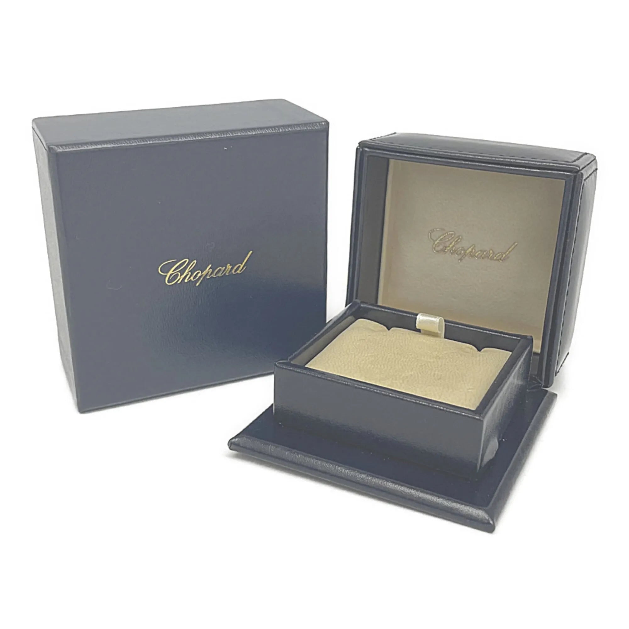 Chopard Happy Diamonds Round Pendant 18K White Gold With 1 Floating Diamond Silver White_Gold Necklace Jewelry (Pre-Owned)