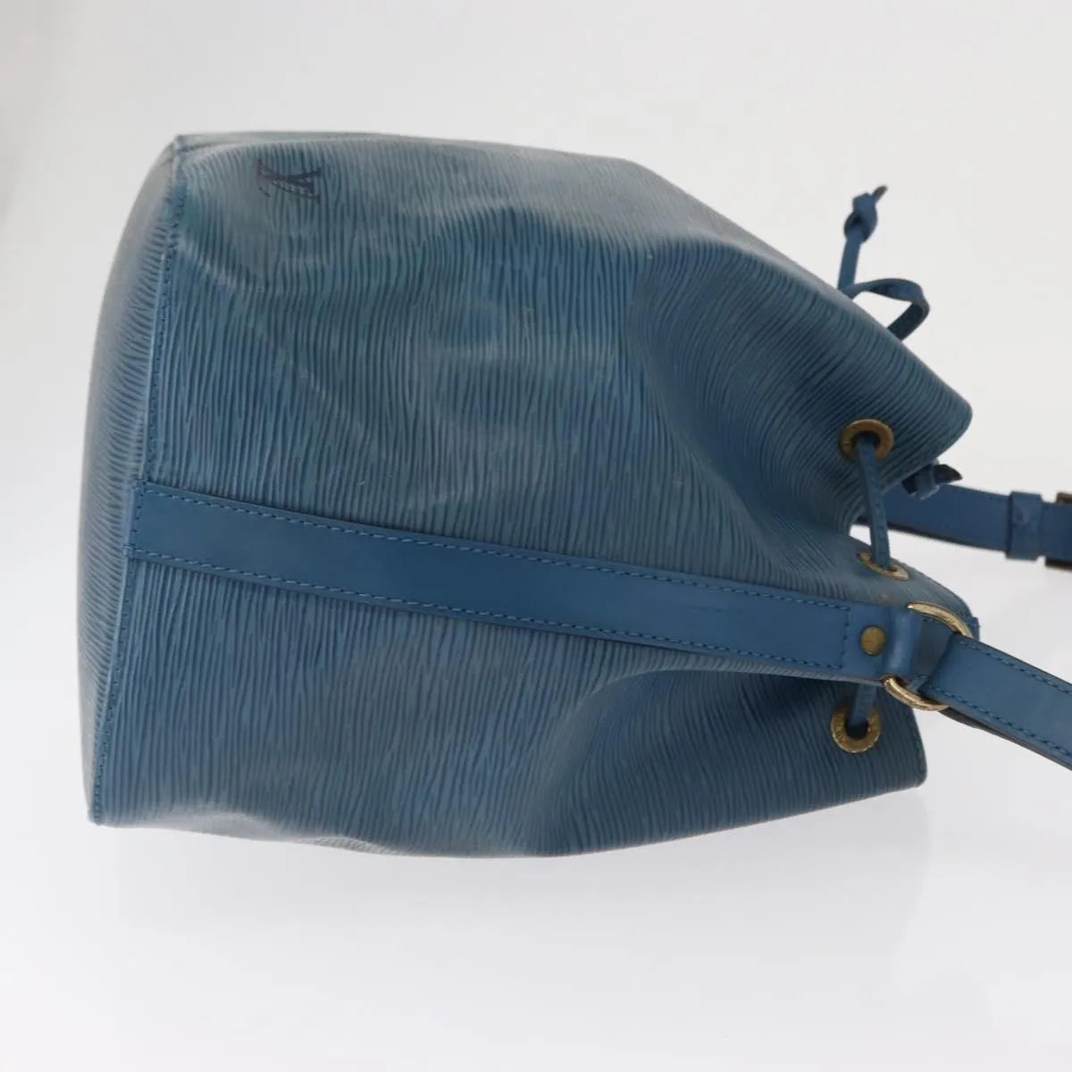Louis Vuitton Petit Noe Epi Leather Blue Leather Shoulder Bag Bag (Pre-Owned)