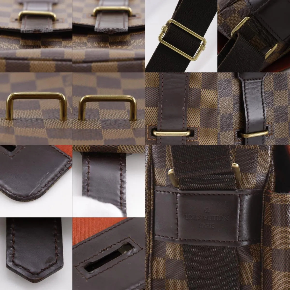 Louis Vuitton Broadway Damier Brown Canvas Shoulder Bag Bag (Pre-Owned)