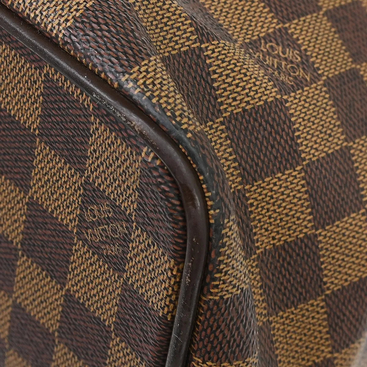 Louis Vuitton Neo Greenwich Damier Brown Canvas Handbag (Pre-Owned)