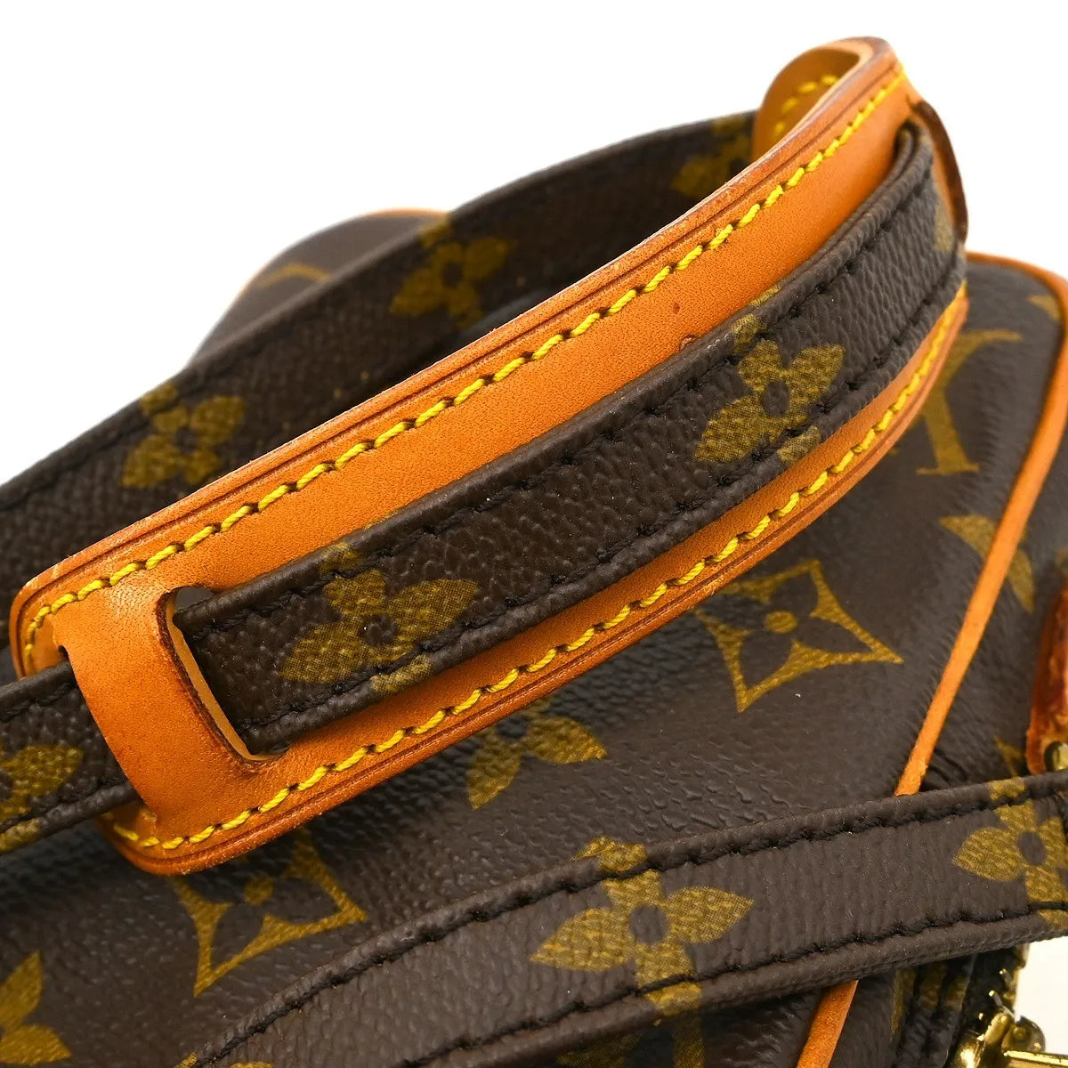 Louis Vuitton Danube Monogram Brown Canvas Shoulder Bag Bag (Pre-Owned)