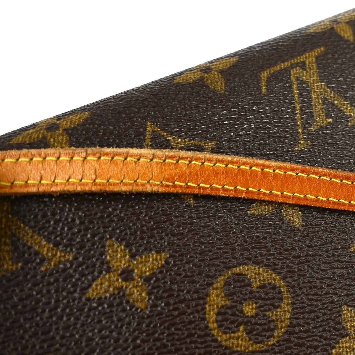 Louis Vuitton Twin Monogram Brown Canvas Clutche & Pouche Bag (Pre-Owned)