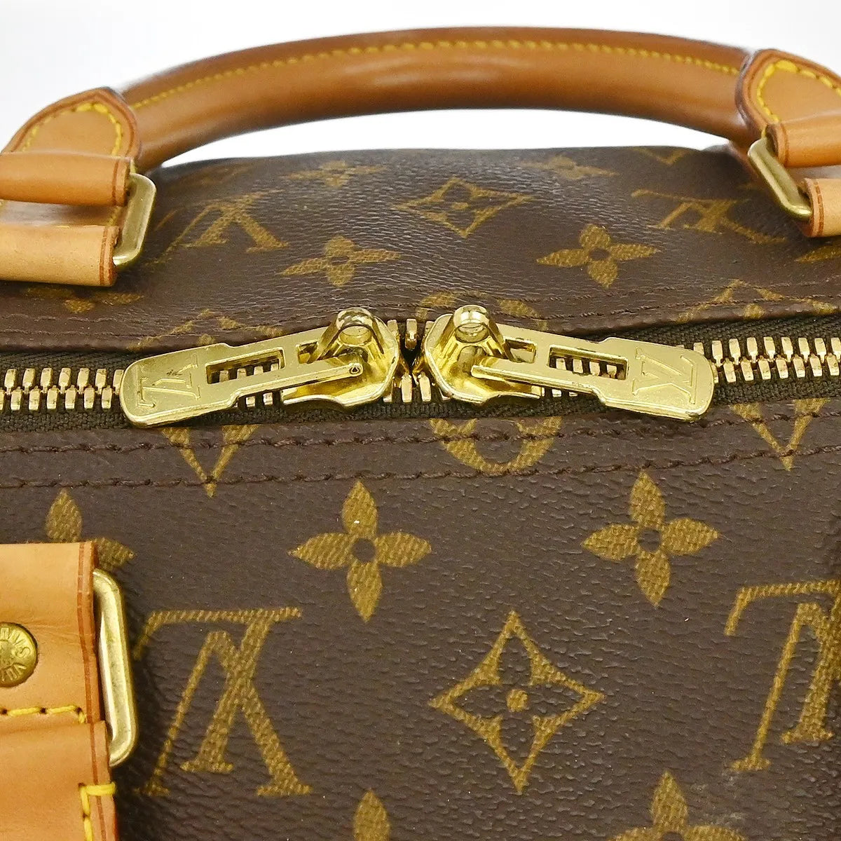 Louis Vuitton Keepall Monogram Canvas Brown Canvas Travel Bag Bag (Pre-Owned)