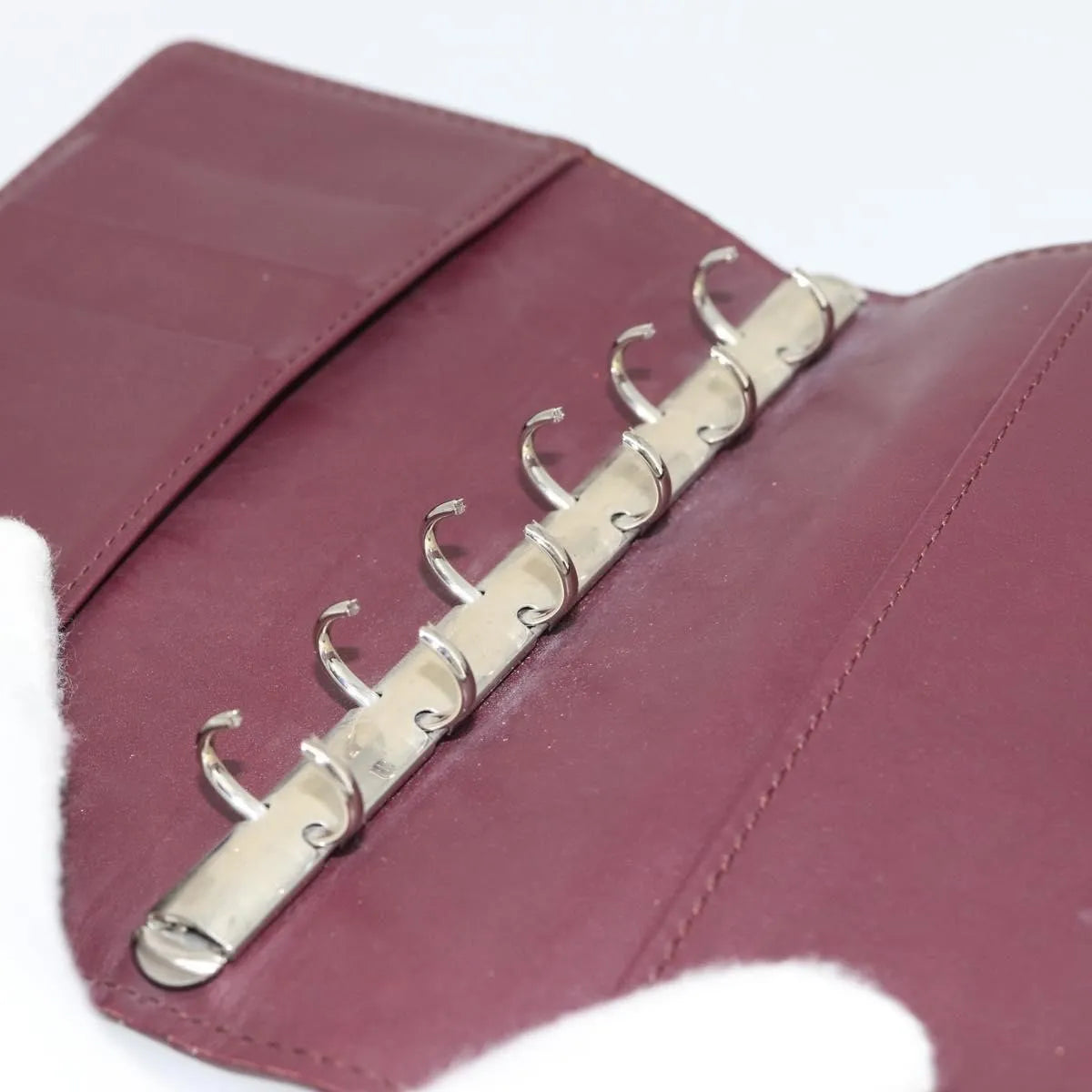 Louis Vuitton Agenda Cover Monogram Canvas Purple Canvas Clutche & Pouche Bag (Pre-Owned)