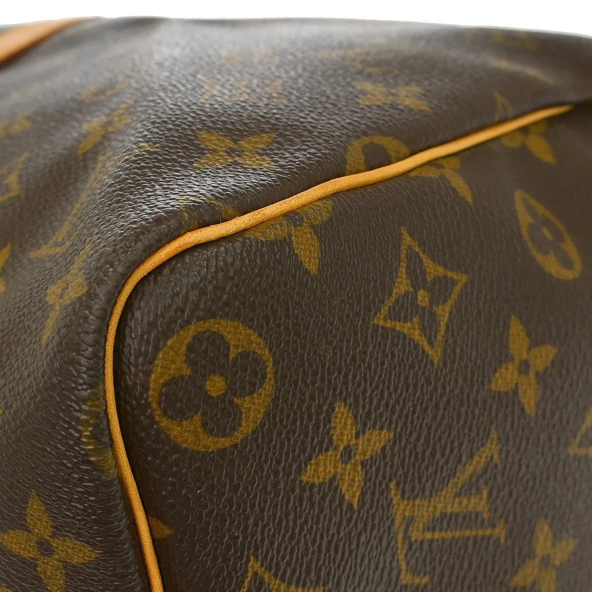 Louis Vuitton Keepall Monogram Canvas Brown Canvas Travel Bag Bag (Pre-Owned)