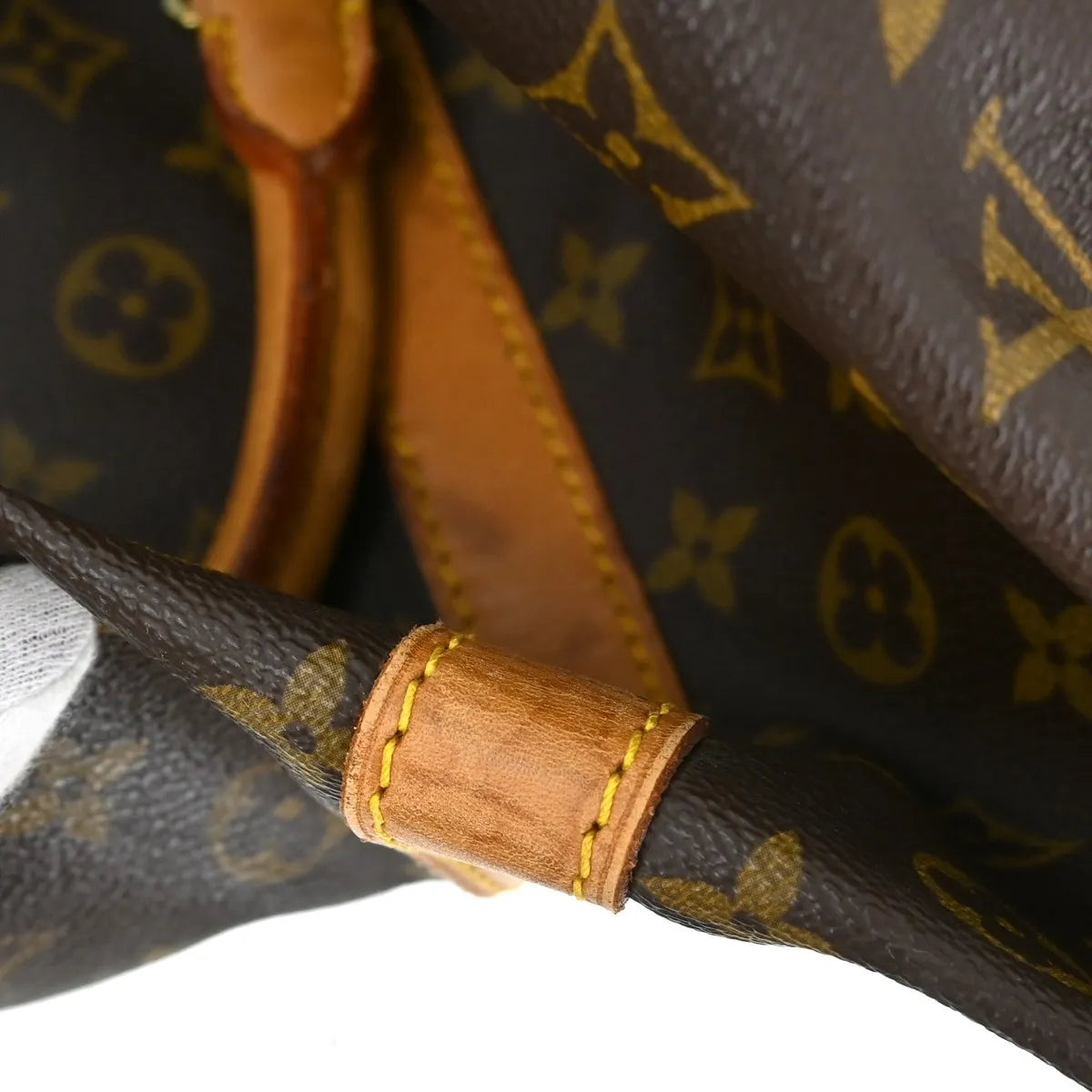 Louis Vuitton Keepall Bag Monogram Canvas Brown Canvas Travel Bag Bag (Pre-Owned)