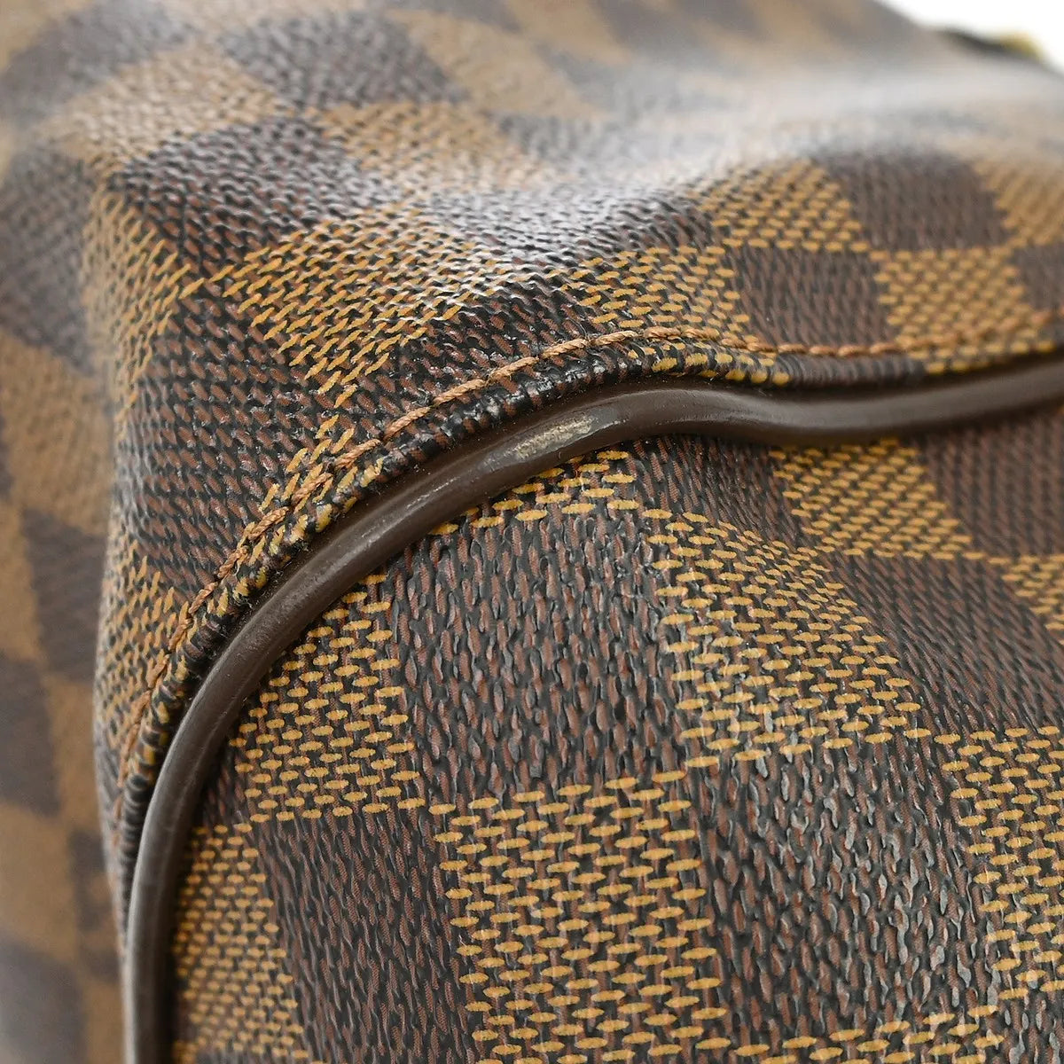 Louis Vuitton Sistina Damier Brown Canvas Handbag (Pre-Owned)